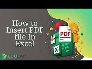 How to Insert PDF File in Excel (Step-by-Step Tutorial)