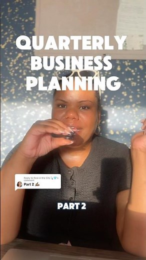 How to Run A Quarterly Business Review. Checklist in bio 🔗 #quarterly #businessplanning #creators
