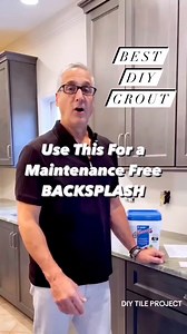 4.9K views · 32 reactions | Here’s the easiest DIY way to grout your backsplash! Just use this and you will never have to worry about scrubbing your grout again. #diy #Grout #tile #backsplash #reels | Interior Trend Inc. | Facebook