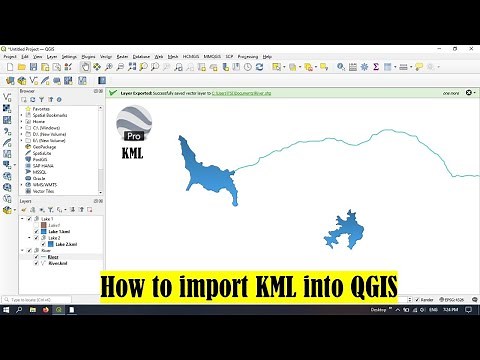 QGIS Tutorials 12: How to import KML into QGIS | Beginners
