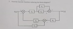 Find the transfer function reducing the block diagram?... | Filo