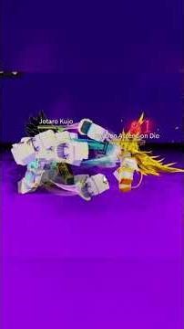 THE STRONGEST FIGHT #YBA #Yourbizarreadventure #roblox #steelballrun #gameshorts #game #gaming