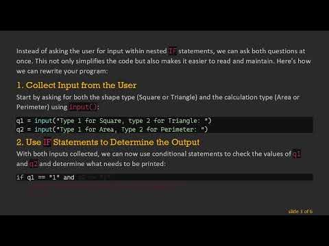 Mastering IF Statements in Python: Asking for Input Like a Pro