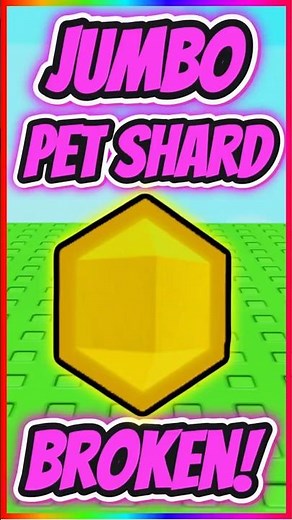 JUMBO PET SHARD IS CRAZY! | GROW A GARDEN