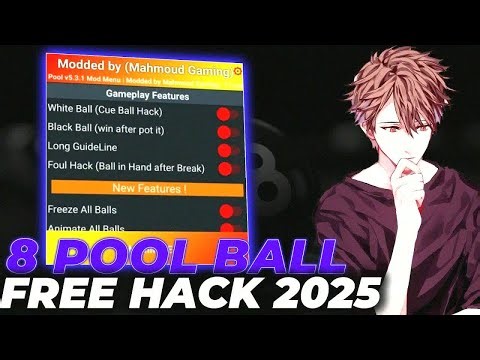 8 Ball Pool Mod Menu – Powerful Hack *Free* with Auto Pot, Stat Max & Quick Wins! Download [2025]!