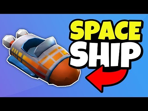 How to Make a SPACE SHIP | HowToRoblox