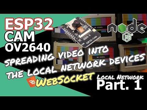 ESP32 CAM with Arduino IDE | Tutorial - [Part.1] Streaming into the local network