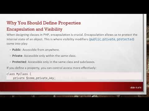 Do I Need to Define Properties in a PHP Class? Let's Find Out!