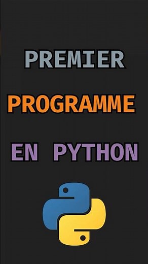 Écris ton premier programme Python en 30 secondes !
