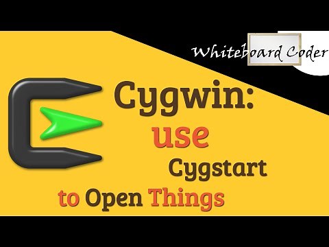 Cygwin: use Cygstart to open things