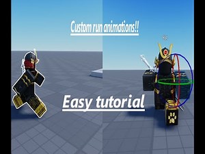 How to make custom run animation | Roblox Studio