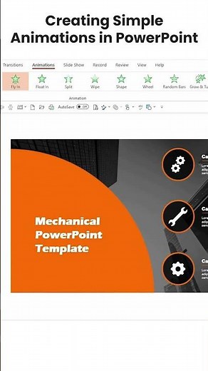 Creating Simple Animations in PowerPoint