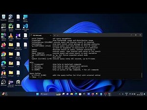How to start PostgreSQL in cmd | run postgresql from command line