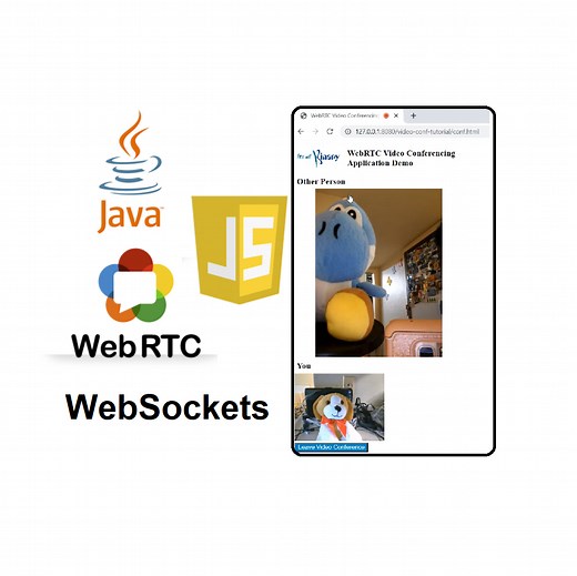 Create your own video conference web application using Java & JavaScript - Its All Binary - Coding Posts, Examples, Projects & More