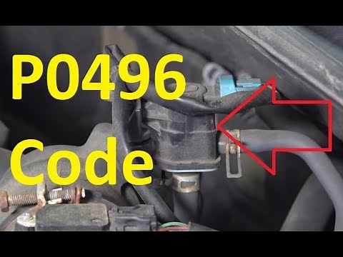 Causes and Fixes P0496 Code: EVAP Flow During a Non-Purge Condition