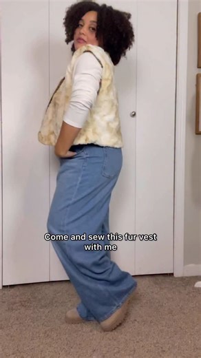 1.9K views · 41 reactions | Sew up Simplicity pattern #S8218 with @ravenmaureen_. This is an easy to sew pattern with 3 pieces. Learn how to cut and sew faux fur in this step by step tutorial just in time for the cooler weather. Check out the link for the tutorial in our stories! #sewingtutorial #sewing #fauxfur #simplicitypatterns #learntosew #easytosew | Simplicity Patterns | Facebook