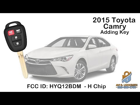 Step-by-Step Guide: Cutting and Programming Key for 2015 Toyota Camry | DIY Car Key Replacement