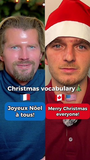 English vs. French Christmas! @@goodlanguagetutor Boost your confidence and improve your English speaking and pronunciation every day! 🇺🇸🇨🇦 Follow @speakeasymatyas to master your English speaking! #englishspeakingpractice #englishpronunciationpractice #englishvocabularypractice #speakeasy #speakeasymatyas