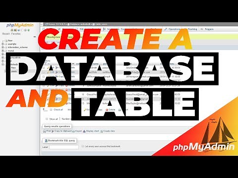 How to Create a MySQL Database in phpMyAdmin