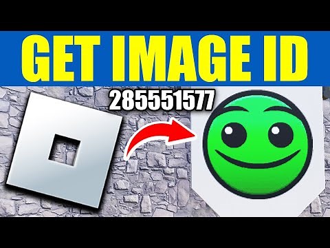 How To Get Image ID For Roblox! Roblox Copy Decal ID!