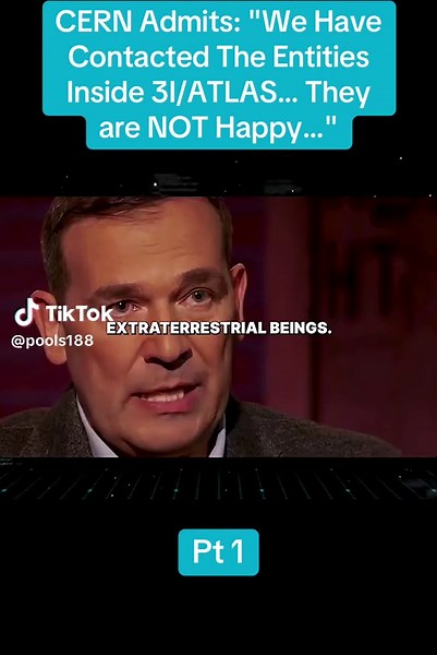 CERN Admits Contacting Entities Inside 3I/ATLAS