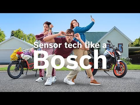 Bosch presents: Sensor tech #LikeABosch