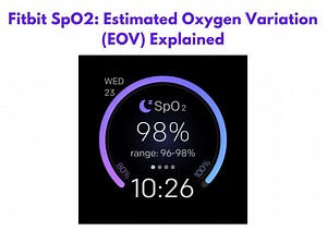 Fitbit SpO2: Estimated Oxygen Variation (EOV) Explained