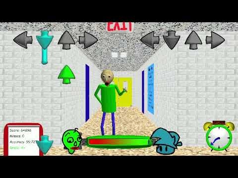 FNF - Baldi's Basic Madness V2 - Warm Welcome - (4K)