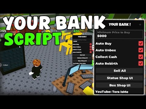 [💰BEST] Roblox Your Bank Script Auto Buy, Infinite Cash & MORE Pastebin 2025