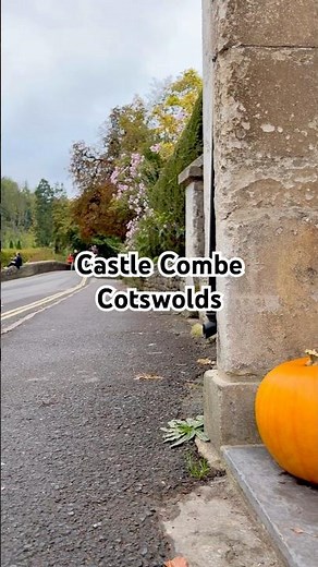 Experience the breathtaking beauty of Autumn in Castle Combe, Cotswolds #autumn