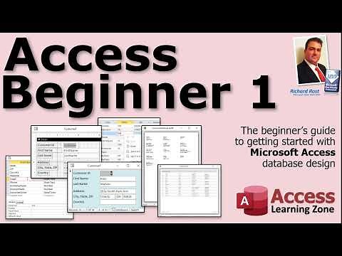 Microsoft Access Beginner 1, Lesson 00: Introduction. For Access 2016, 2019, 365 Tutorial