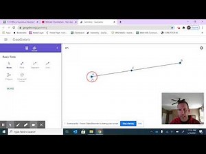 Geometry Lesson 12: Using GeoGebra - The Basics