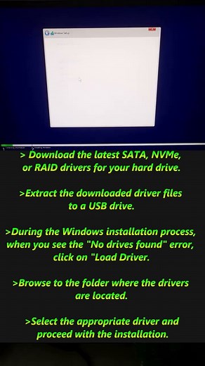 Windows Install No Drives Found