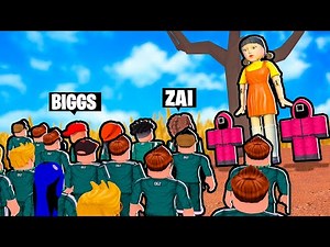 ROBLOX SQUID GAME WITH 100 PLAYERS!