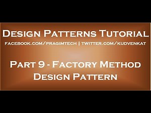Factory Method Design Pattern