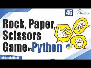 How to Create Rock, Paper, Scissor Game Using Random Module in Python