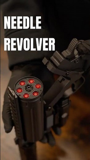 SixNeedler CO2 Blowgun Revolver