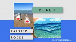 10 Easy Beach Rock Painting Ideas To Get Geared Up For Summer - Rock Painting 101