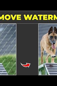 Easy ways to remove watermark - Photoshop Tutorial