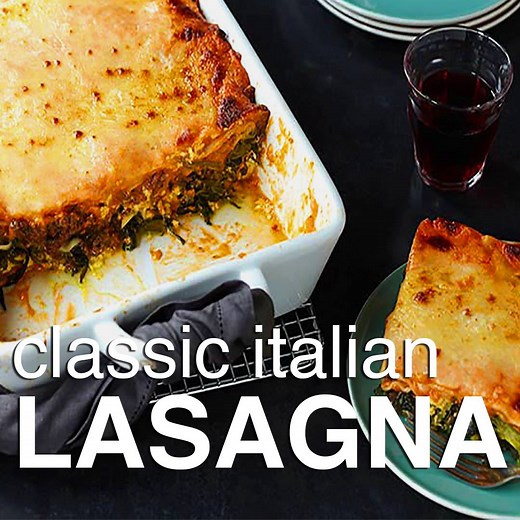 Classic Italian Lasagna, via Giada De Laurentiis Get her recipe: http://www.foodtv.com/4xleu. | Food Network