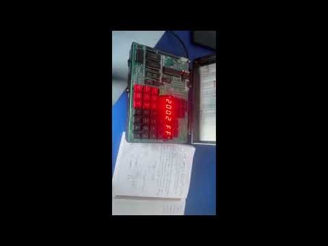 How to Subtract two 8-bit numbers using an 8085 Training Kit? #csit #bca #bit #microprocessor