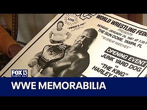 WWE legend housing decades of memorabilia in his shed