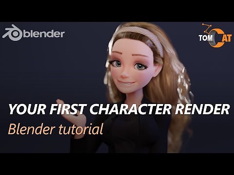 Your First Character Render Tutorial for Blender