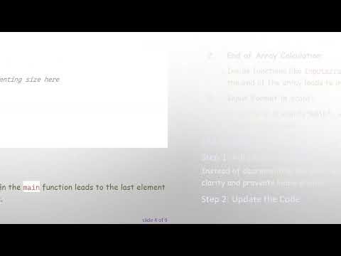 Sorting an Array Using Pointers in C: Common Mistakes and Solutions
