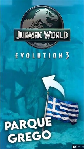 🌊 A LAGOA MAIS BONITA DO PARQUE GREGO! 🦖