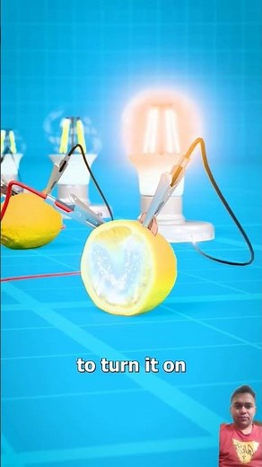 How a Lemon Battery Generates Electricity – Simple Science Experiment