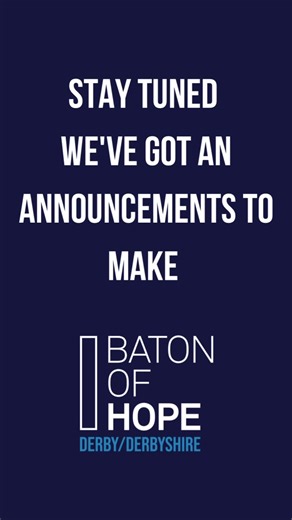 On Monday, 1st December, we're excited to be meeting MPs from across Derbyshire in Parliament to discuss mental health and suicide prevention. We look forward to keeping you updated on this. We've also something special to announce in December as well 🙌🙏 | Baton of Hope Derbyshire