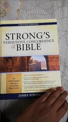 STRONG'S EXHAUSTIVE CONCORDANCE OF THE BIBLE