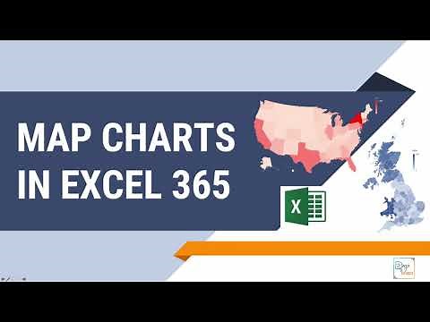 How to Create Map Charts in Excel 365