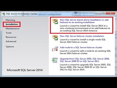 Install Sql Server 2014 on Windows 10,11 @P-7